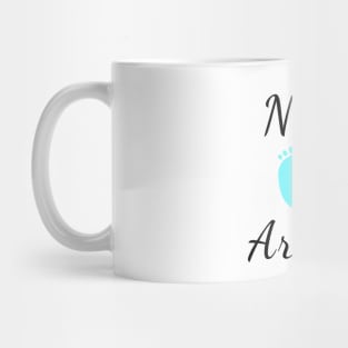 Newly Arrived Baby Boy Mug